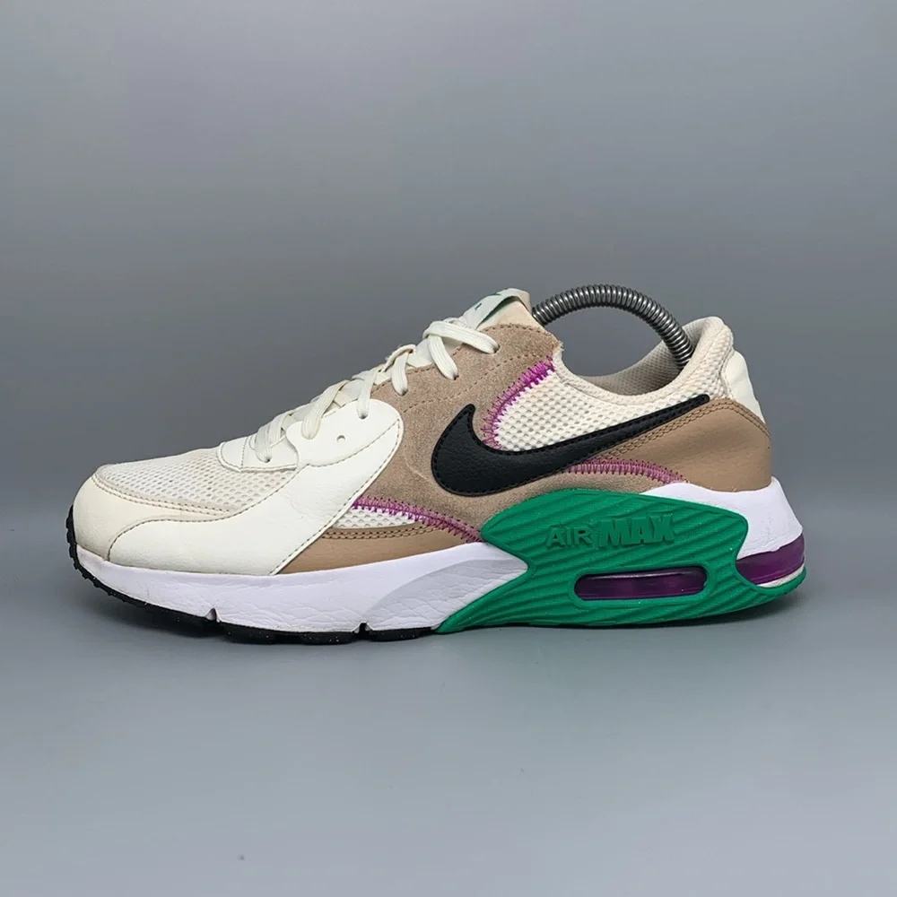 Nike‎ Air Max Excee Tan Green Running Shoes CD4165-117 Men’s Sz 9